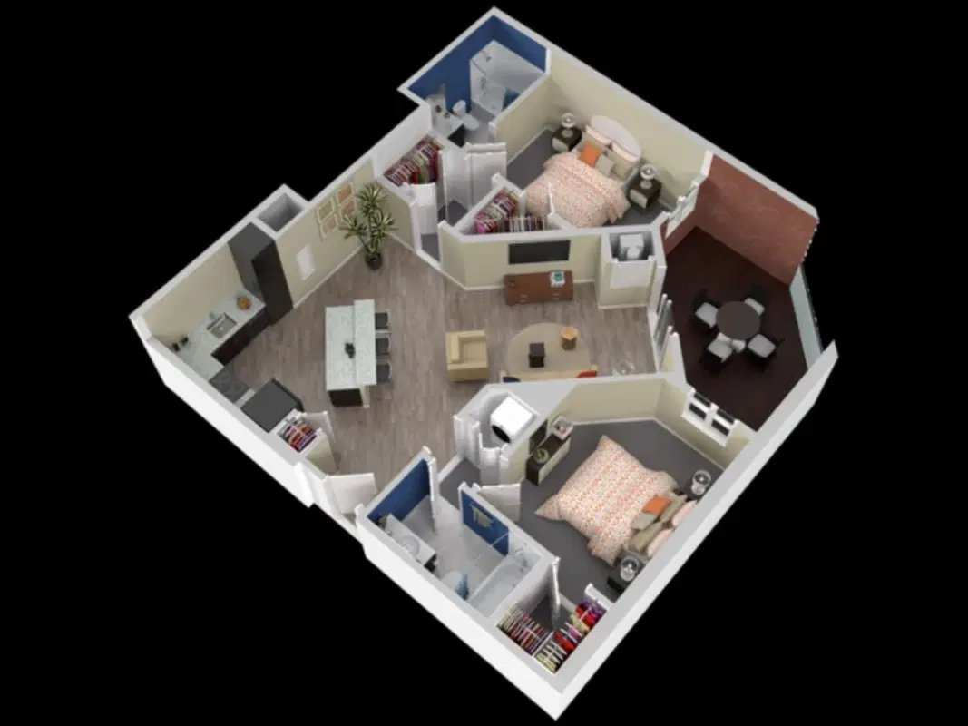 The Haven on College, New Haven – 2 Bedroom 1 Bathroom