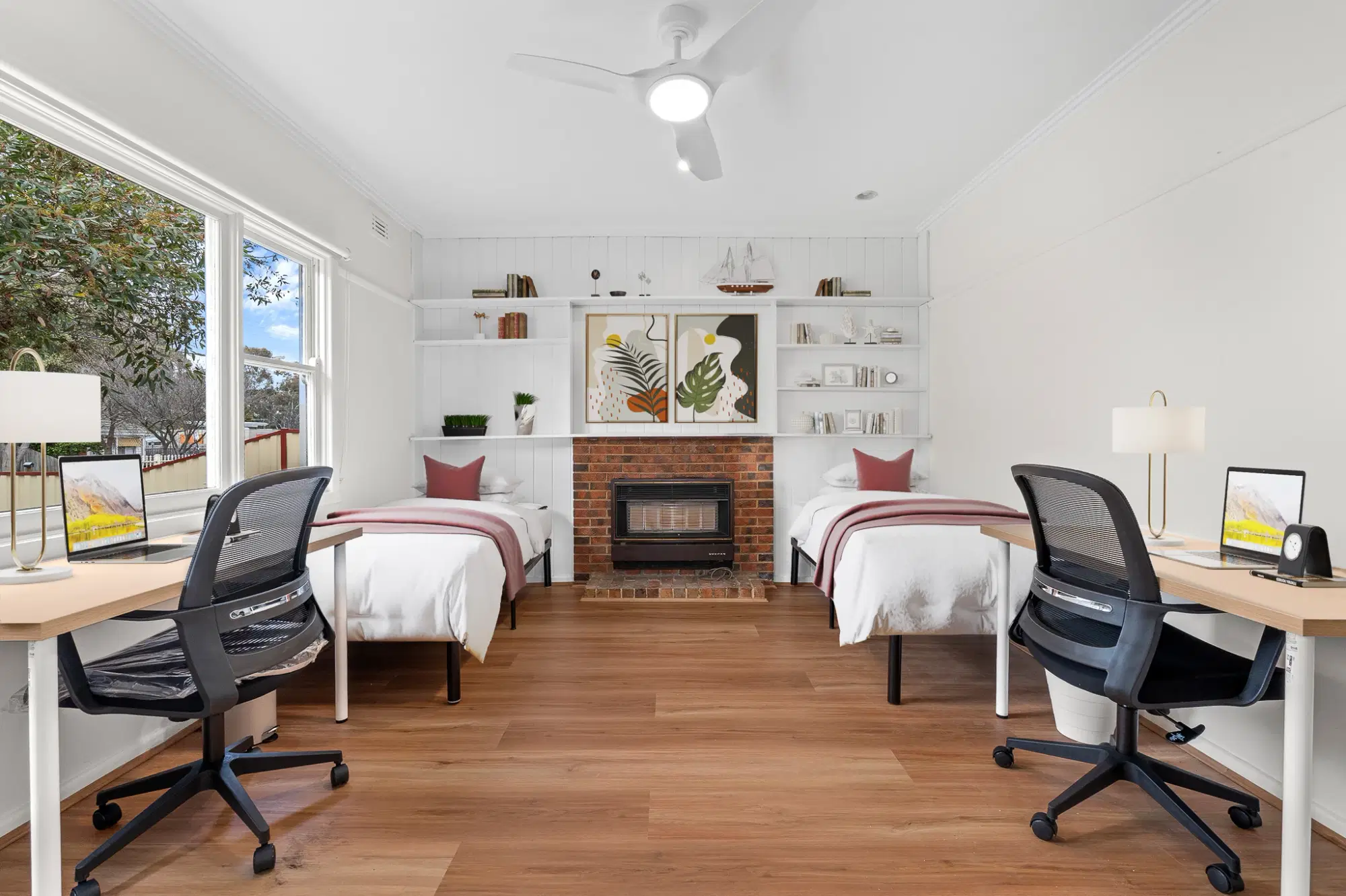 Rooming Houses,49 Beddoe Avenue, Clayton, Melbourne – Twin Room