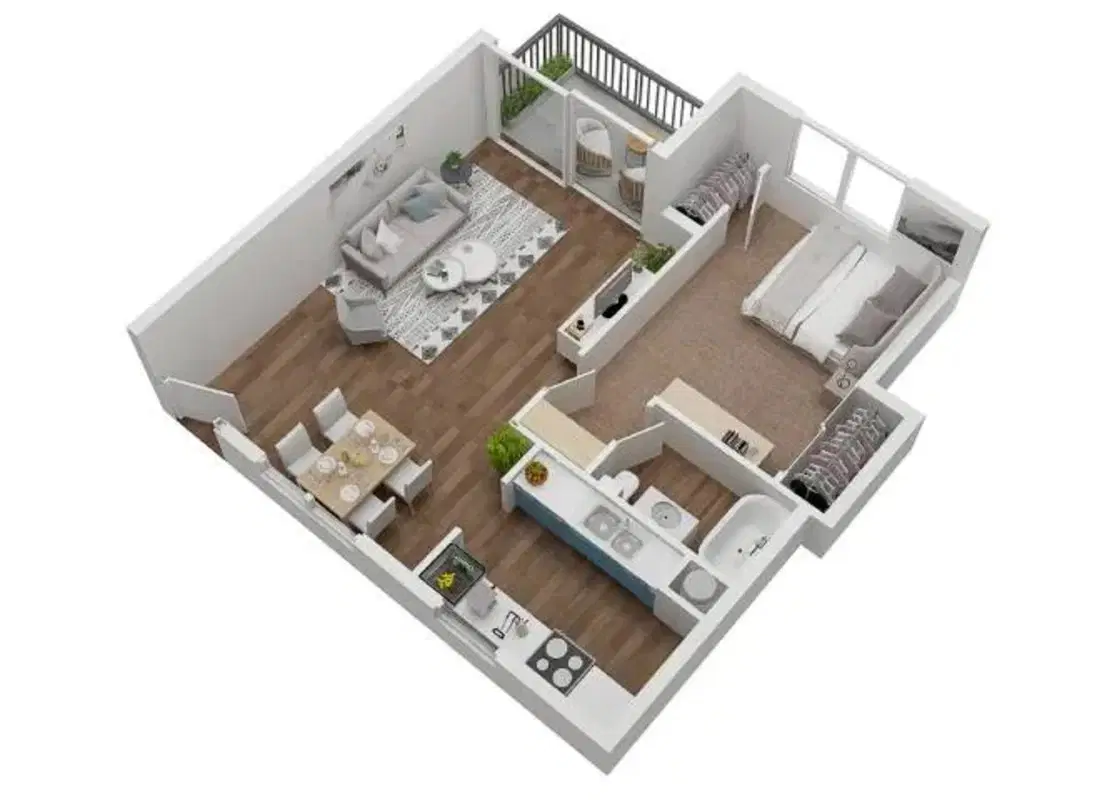 Strathmore Terrace, Los Angeles – 1 Bedroom 1 Bathroom | Arms - Bruin