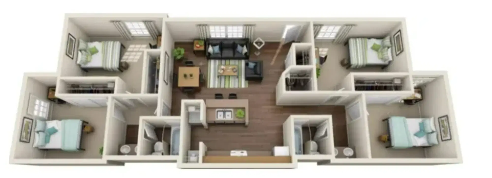 University Park, Knoxville – 4 Bed 2 Bath