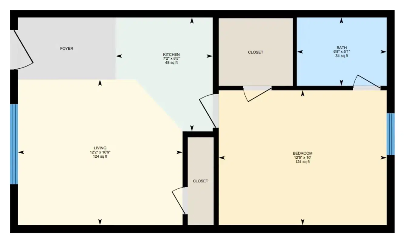 University Place, Denton – 1 Bedroom 1 Bathroom | A2