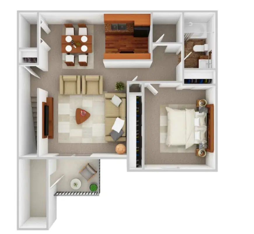 Woods at Perry Lane, Westerville – Room in 1 Bedroom 1 Bathroom | York