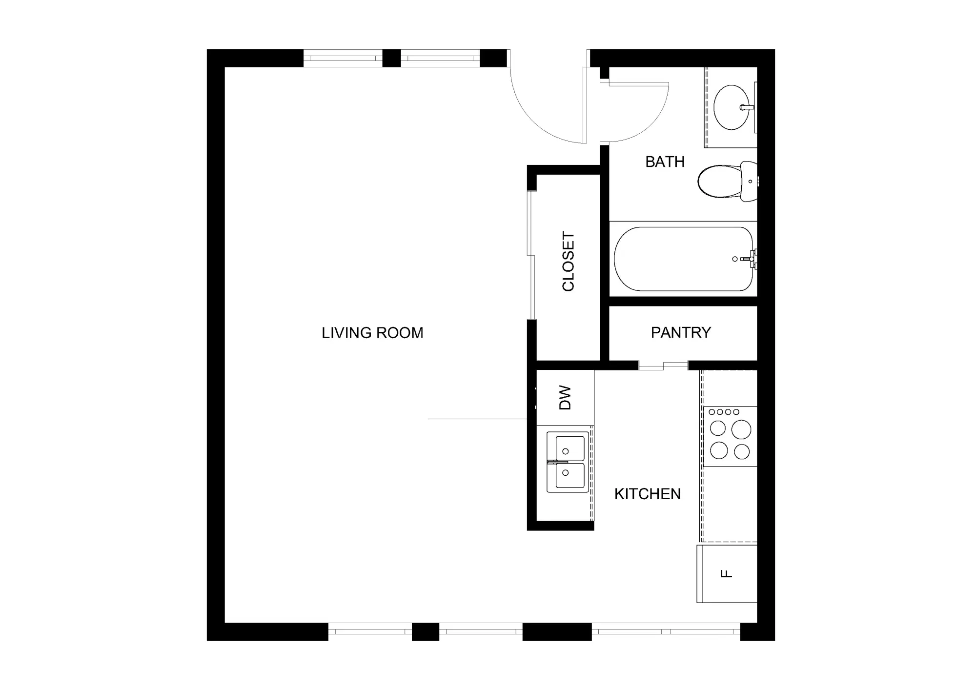 Iconic Village, Denton – Studio | S1