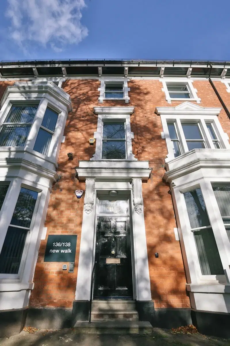 136 - 138 New Walk, Leicester – Exterior