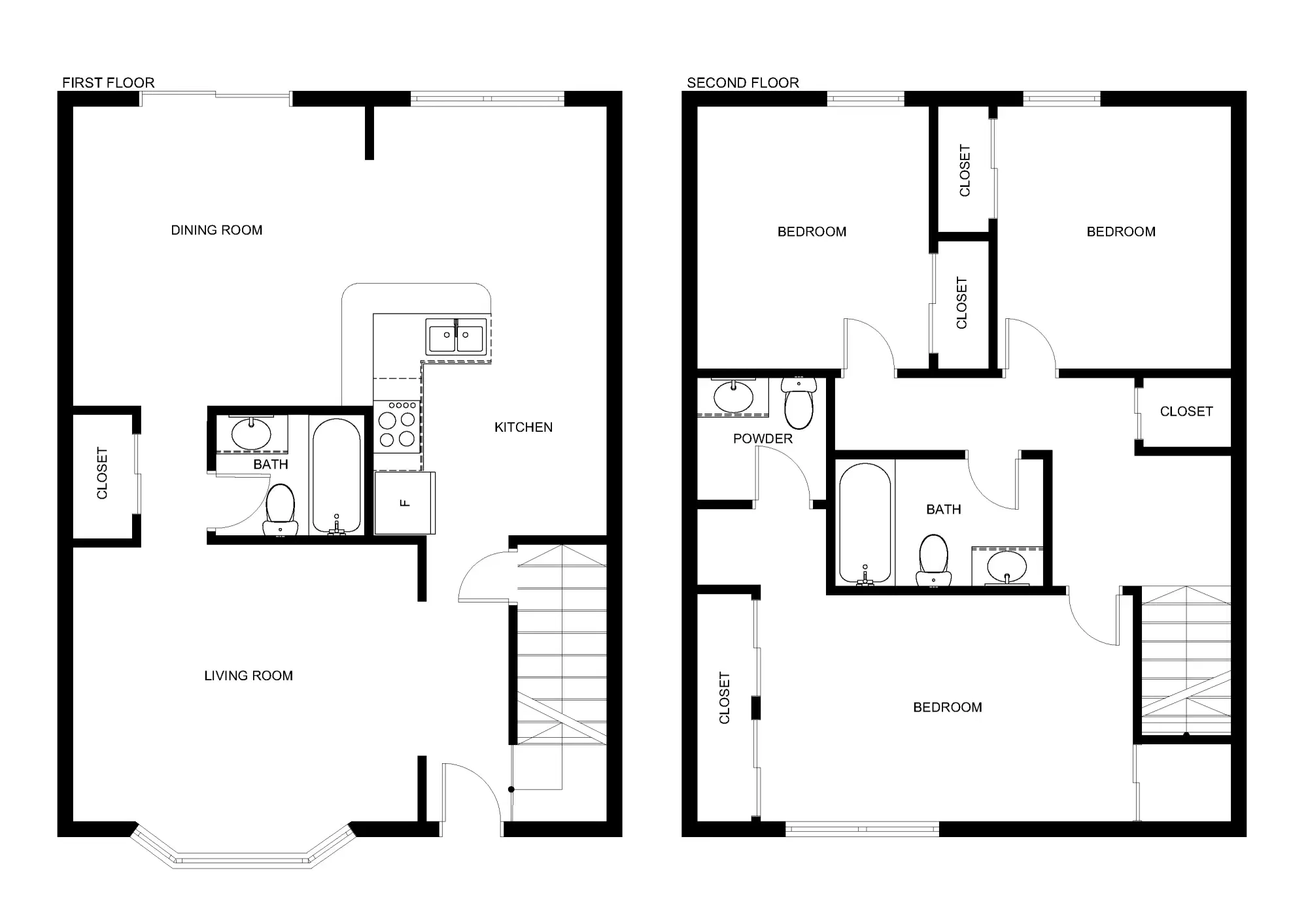 The Quarter, Denton – 3 Bedroom 2 Bathroom | C1