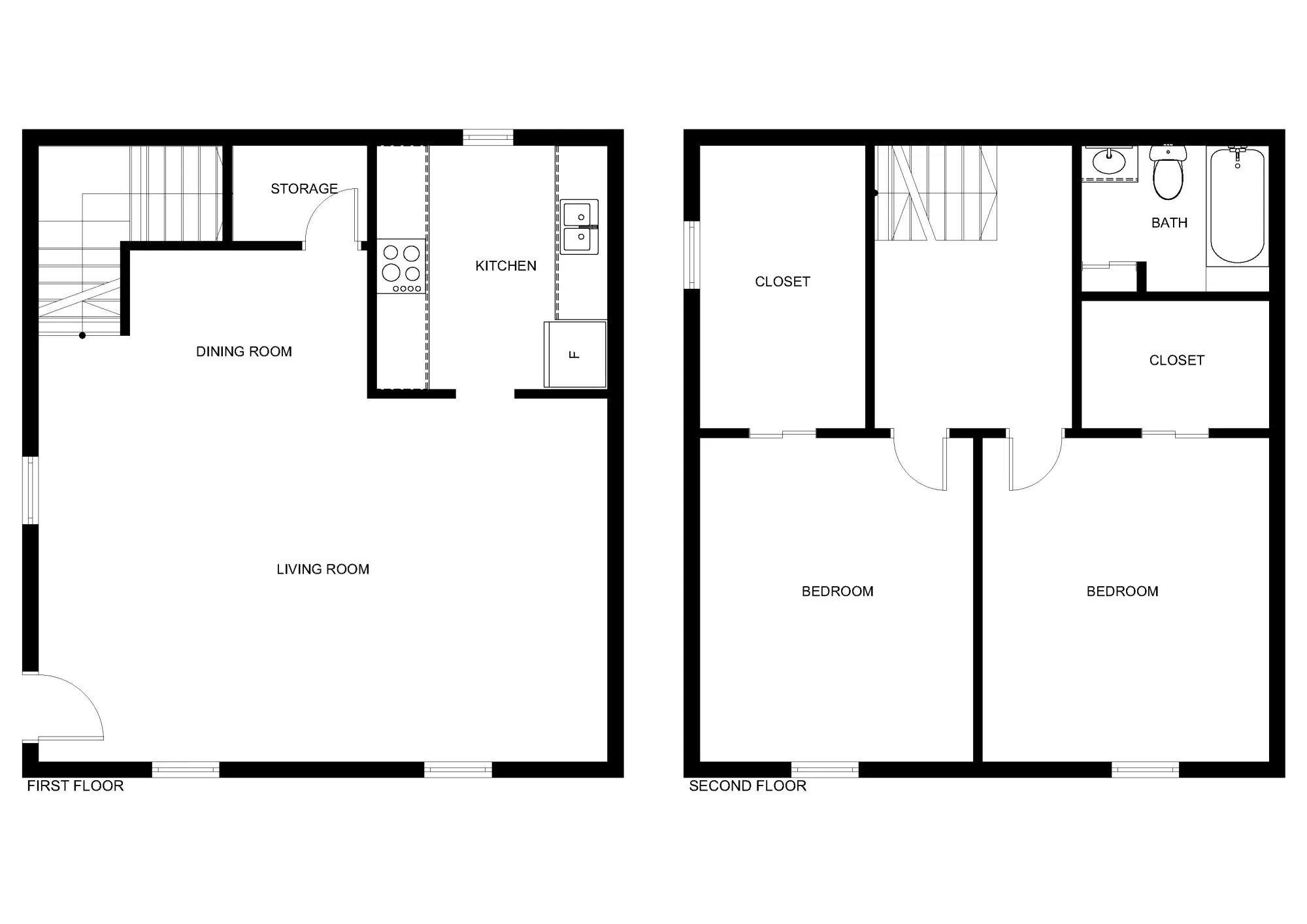 Vintage Pads, Denton – 2 Bedroom 1 Bathroom | B2