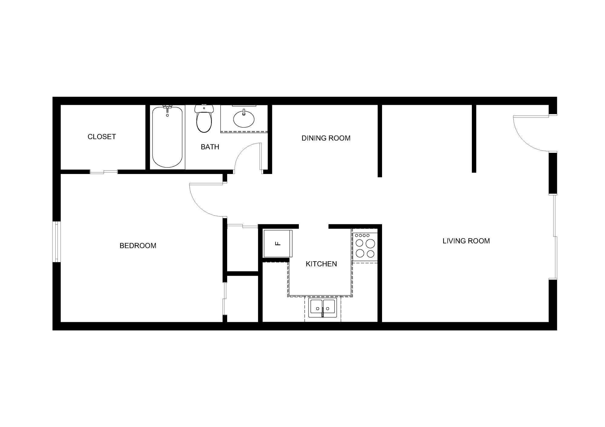 Iconic Village, Denton – 1 Bedroom 1 Bathroom | A3