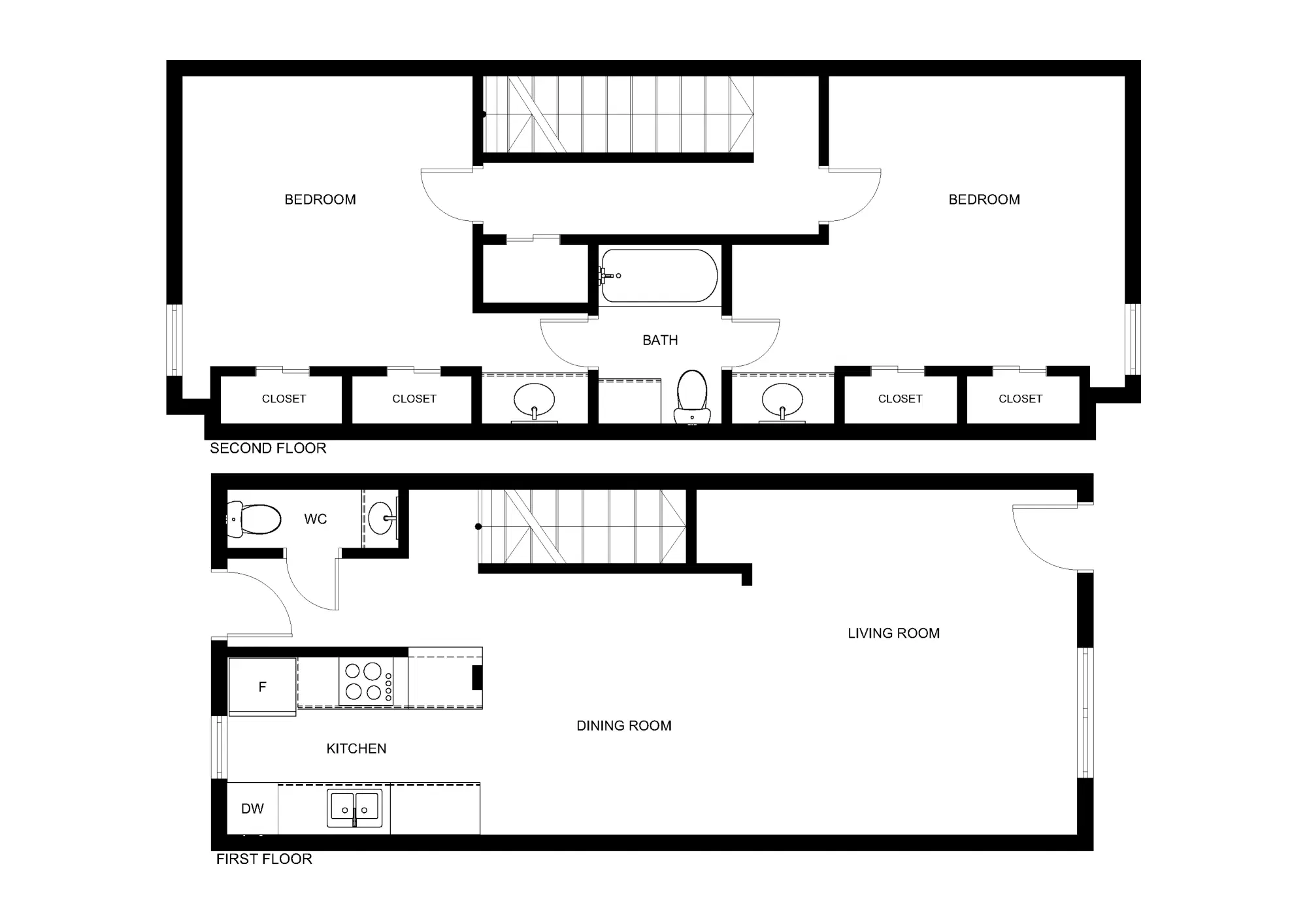 Iconic Village, Denton – 2 Bedroom 1.5 Bathroom | B2