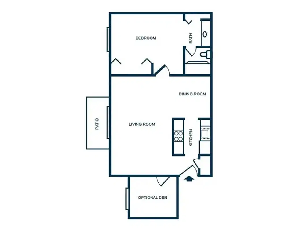 Launch, West Lafayette – 1 Bed 1 Bath | 1C