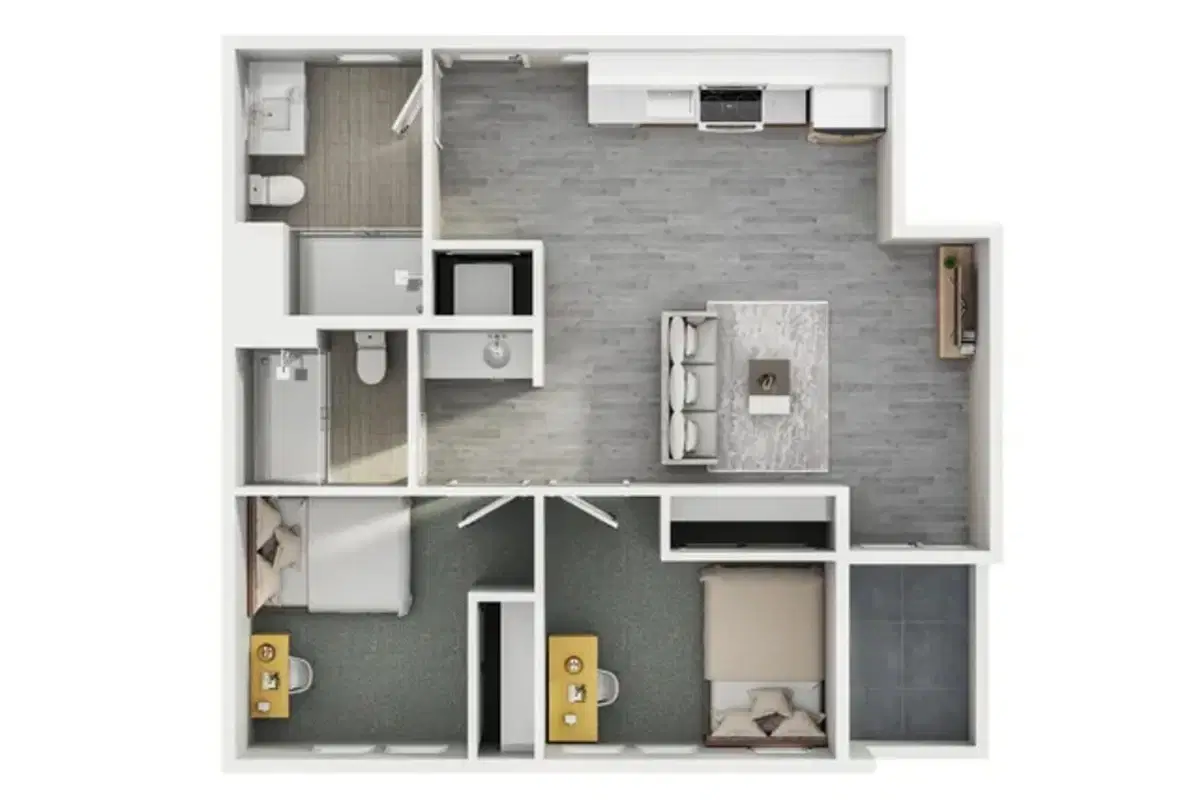 NOLAN, Seattle – 2 Bed 2 Bath | Premium