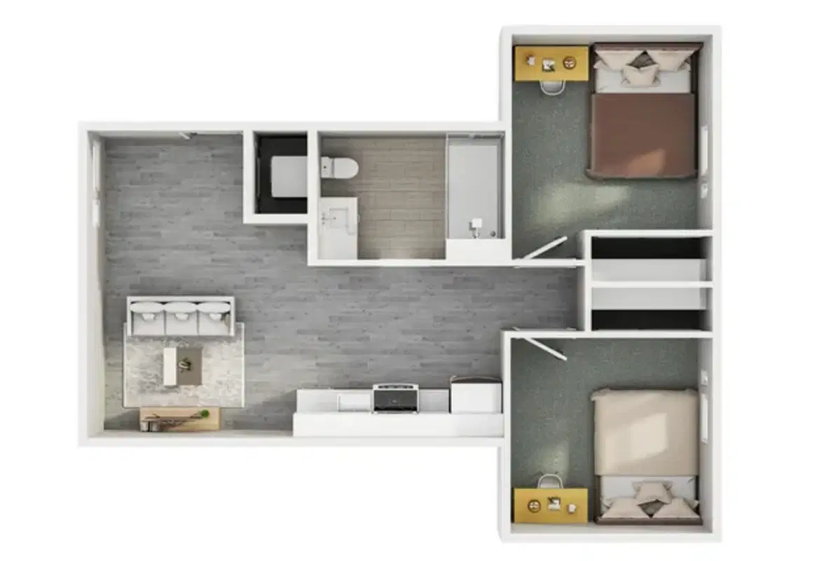 NOLAN, Seattle – 2 Bed 1 Bath | Terrace