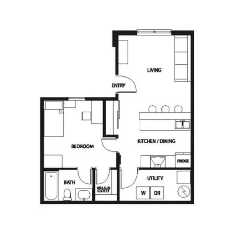 Buckeye Village Apartments, Mansfield – 1 Bed 1 Bath