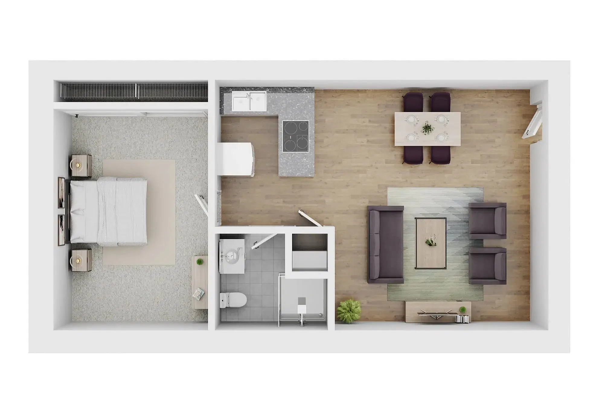 The Vicinity, Corvallis – Room in a 1 Bed 1 Bath | 1.B