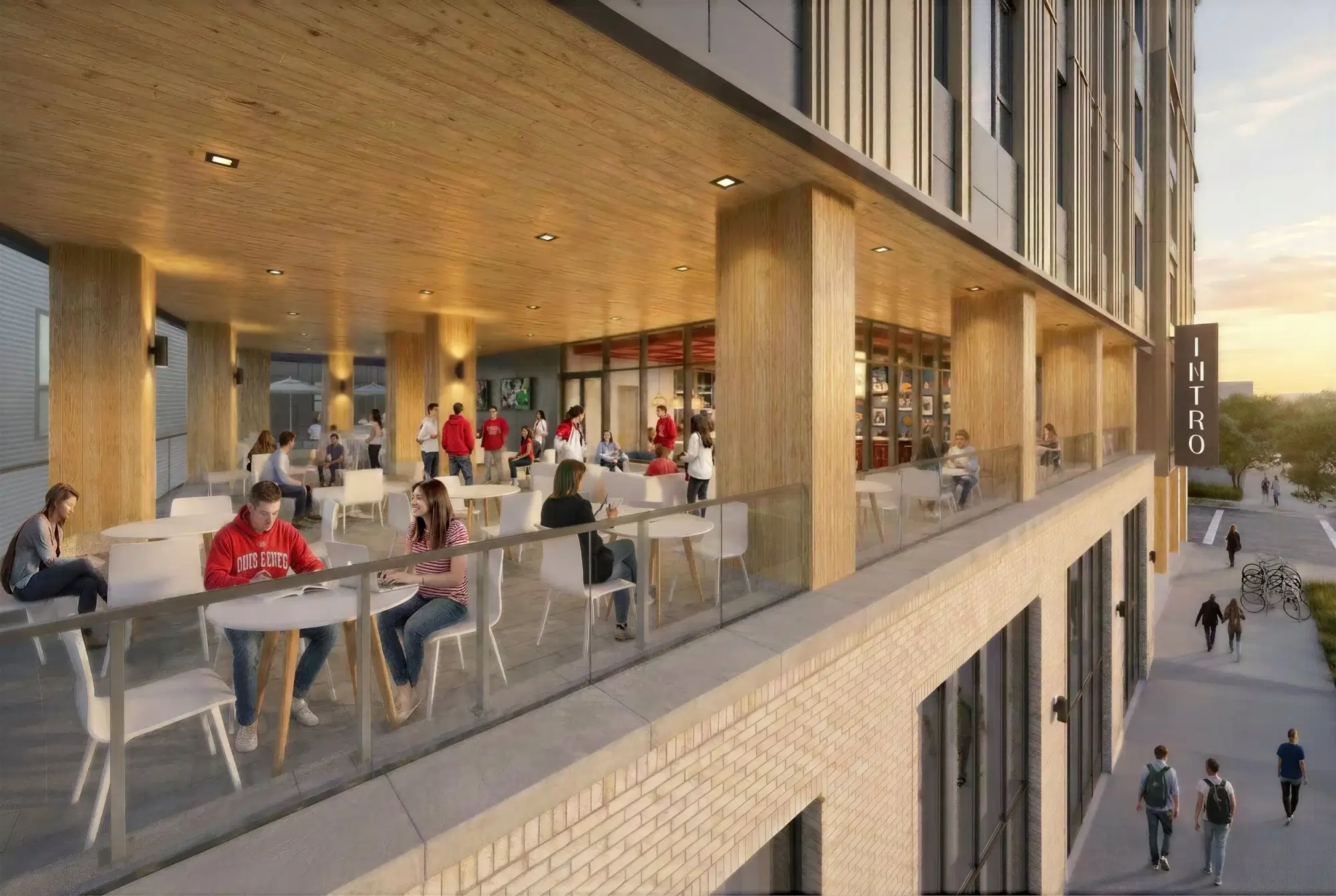 Intro Columbus, Columbus – Exterior