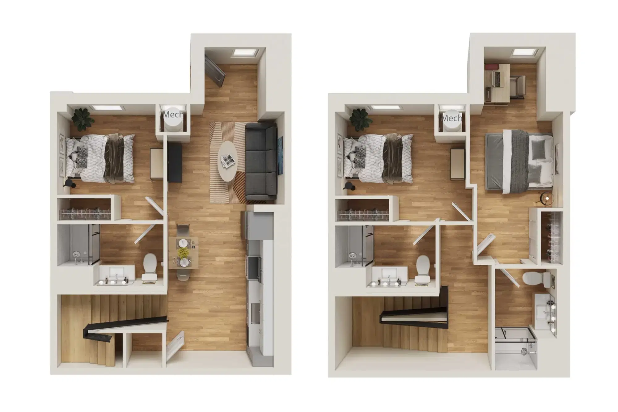 Intro Columbus, Columbus – 3 Bedroom 3 Bathroom | T1