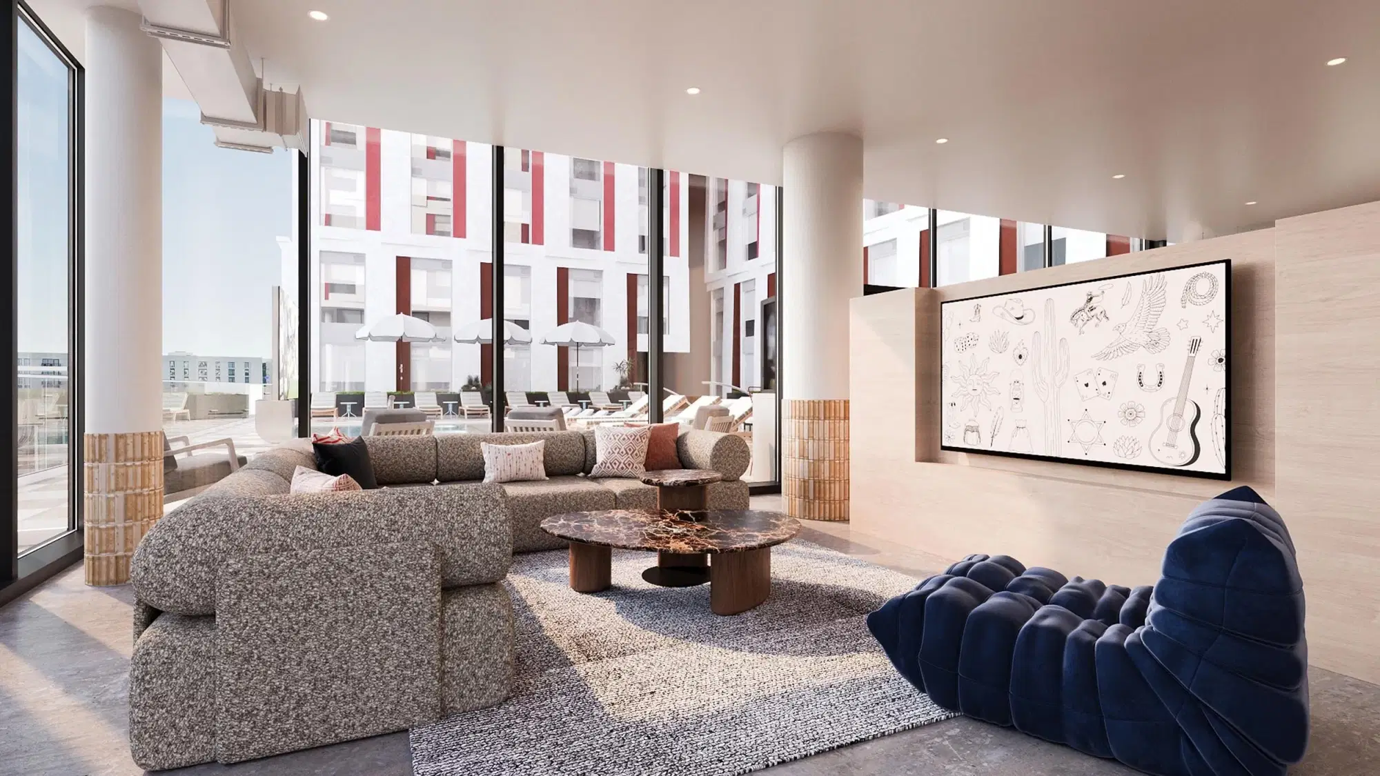 The Penny, College Station – Common Area