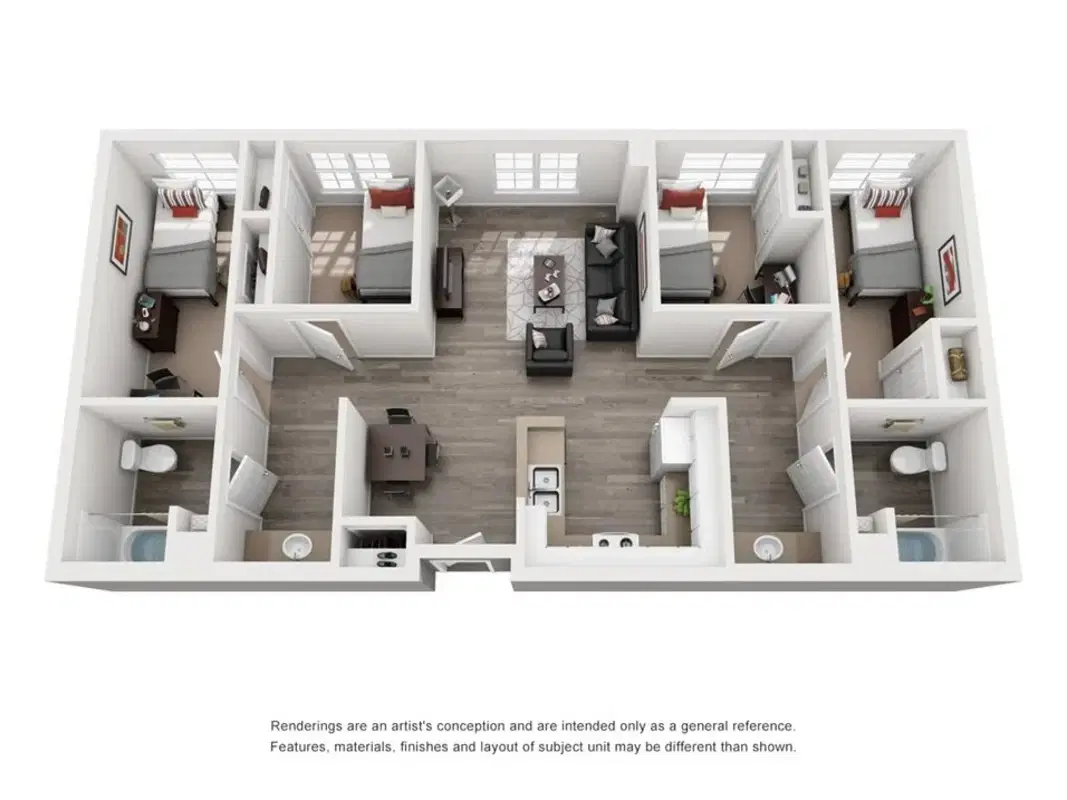 Spinner Place, Winooski – Room in a 4 Bed 2 Bath | 4x2