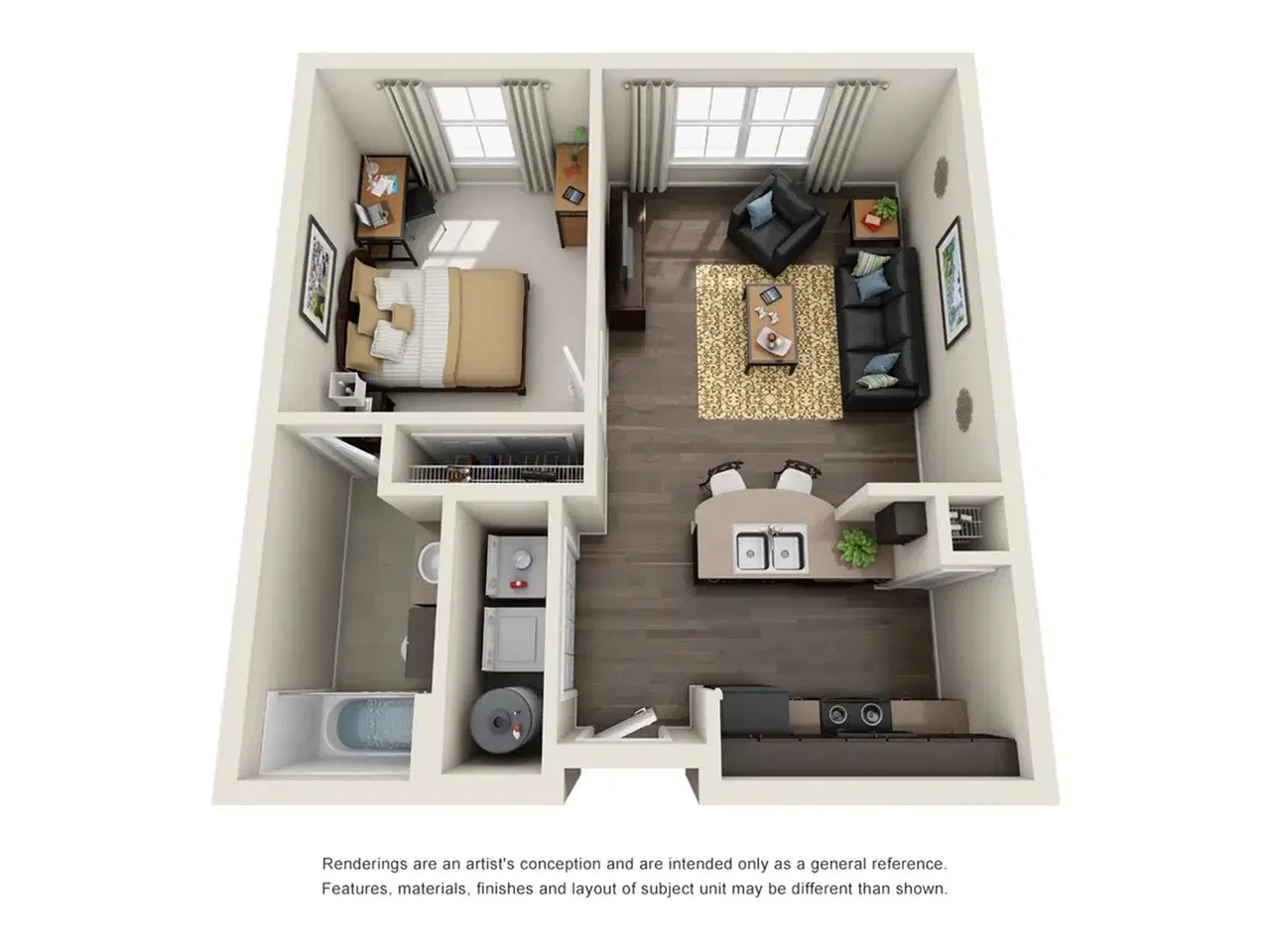 Terra, College Park – 1 Bed 1 Bath | Testudo