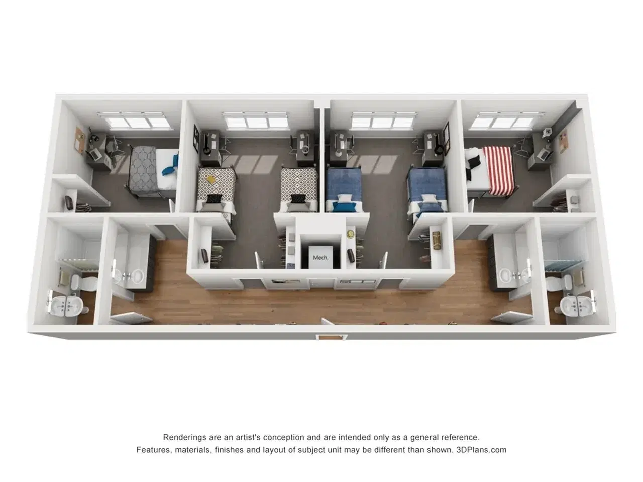 UnionWest Student Living, Orlando – Room in a 4 Bed 2 Bath | The Creative