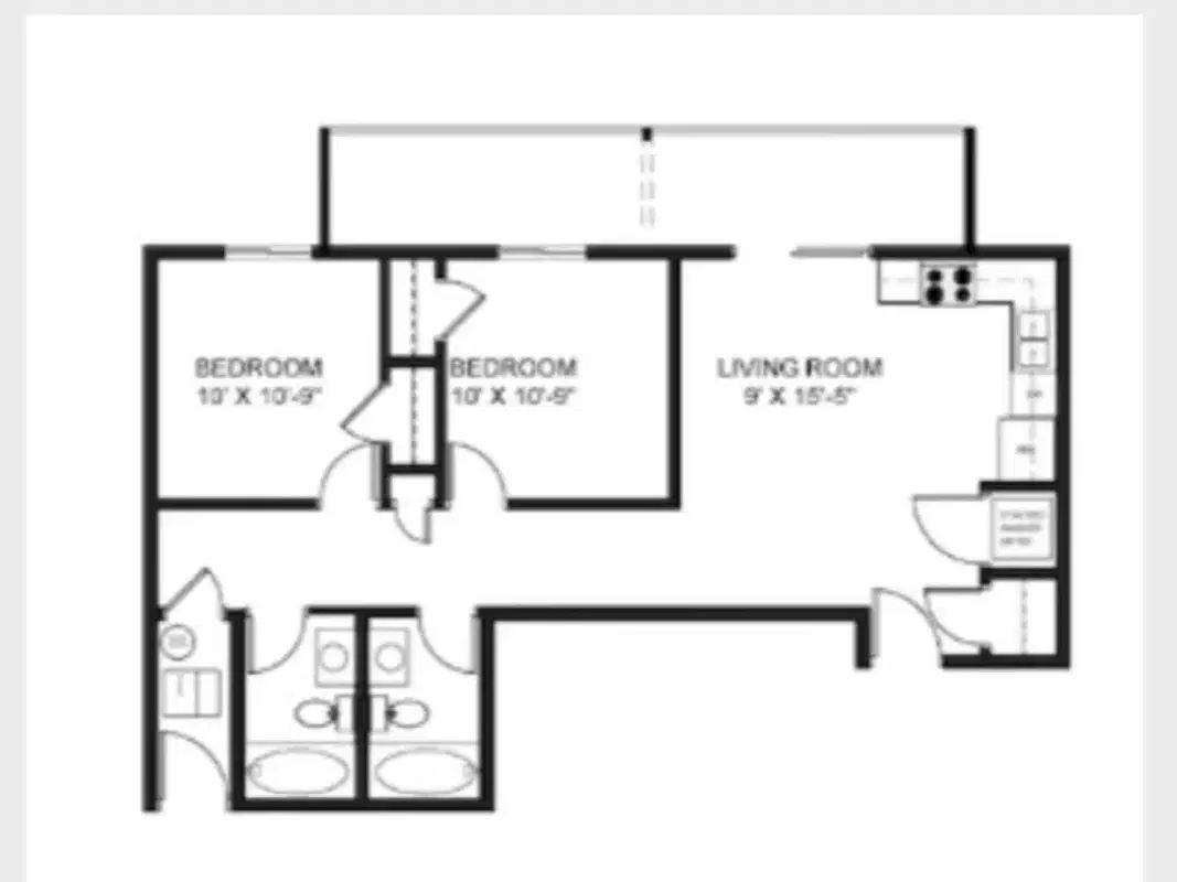 The Grove at Mankato, Mankato – Room in 2 Bedroom 2 Bathroom | PB3