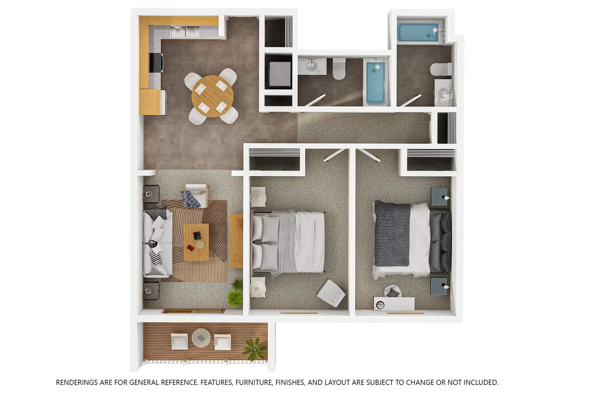 The Grove at Mankato, Mankato – Room in 2 Bedroom 2 Bathroom | PB6