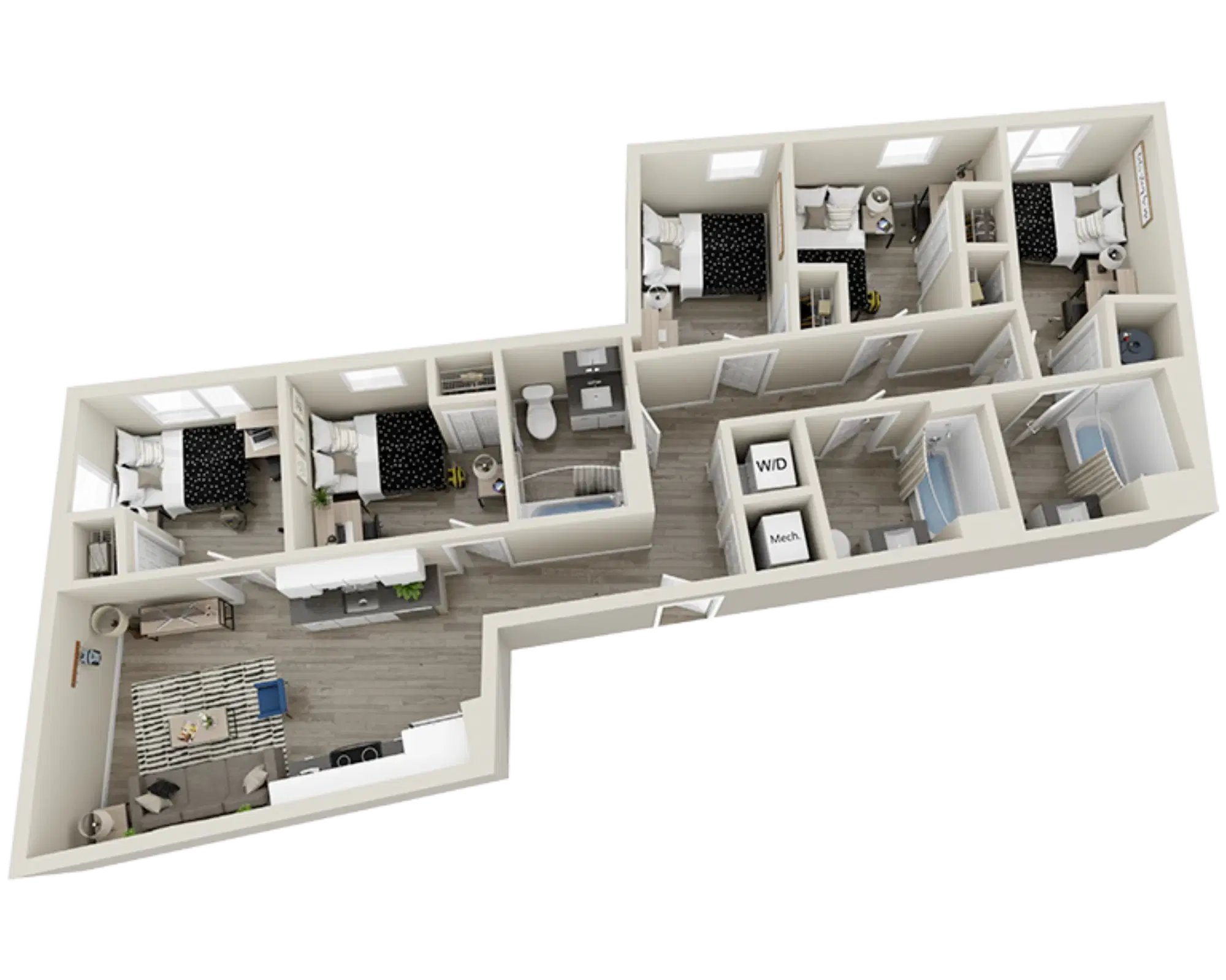 The Mark, Los Angeles – Room in 5 Bedroom 3 Bathroom | E8A