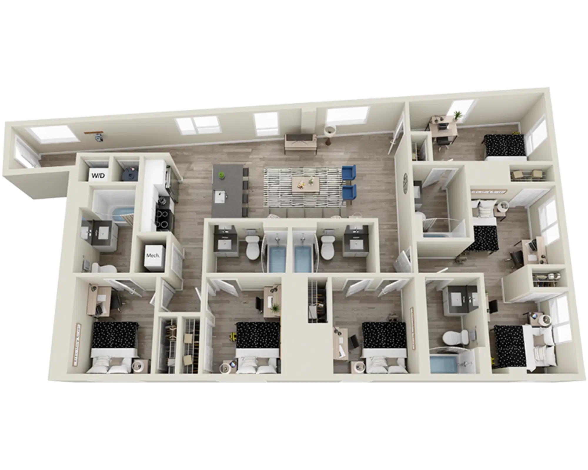 The Mark, Los Angeles – Room in 5 Bedroom 5 Bathroom | E3