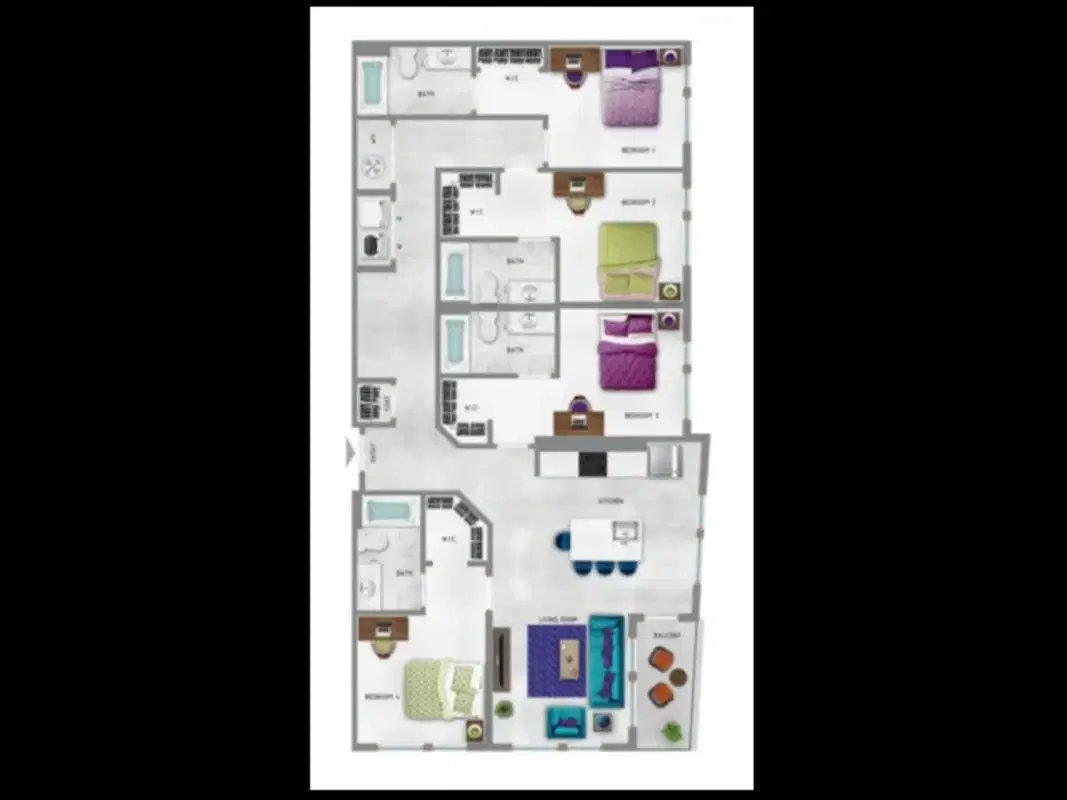Traditions 50, Tuscaloosa – 4 Bed 4 Bath | D2