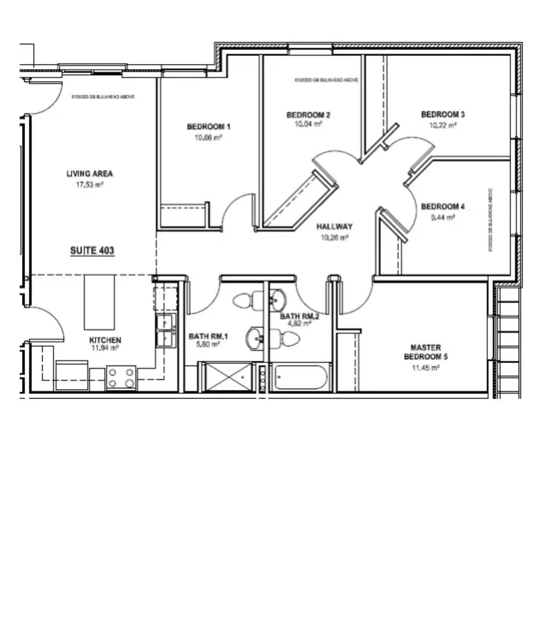Columbia, Waterloo – 5 Bed 2 Bath | Columbia Suite 03