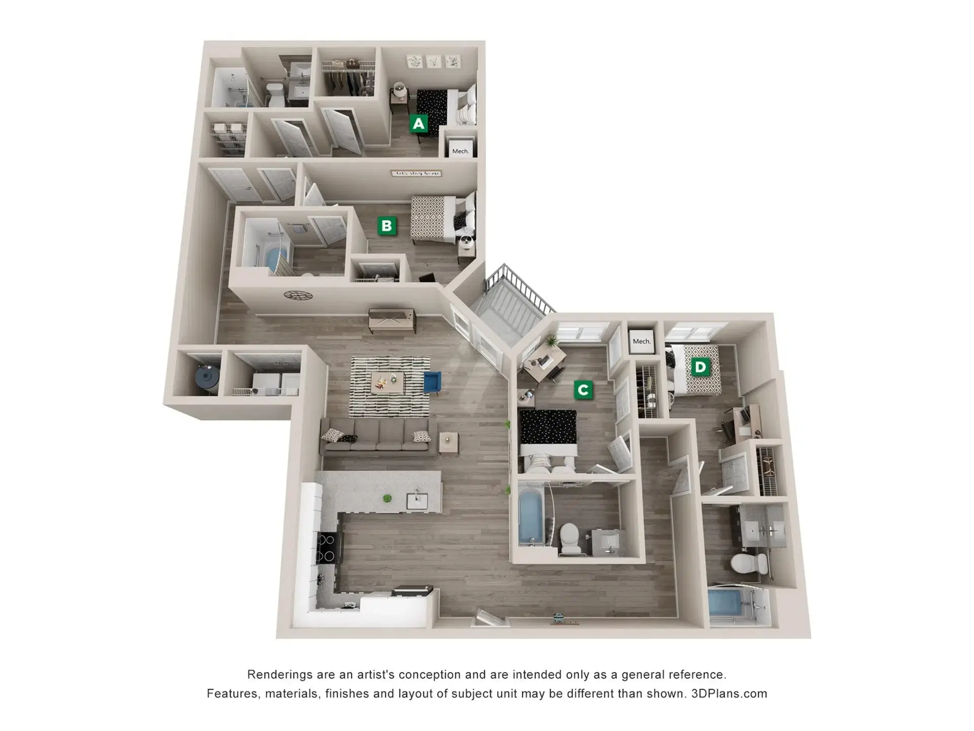 The Standard Eugene, Eugene – Room in a 4 Bed 4 Bath | Drummond - 4x4