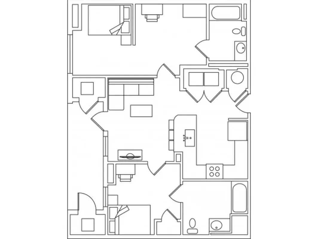The Standard Atlanta, Atlanta – Room in a 2 Bed 2 Bath | Bexley