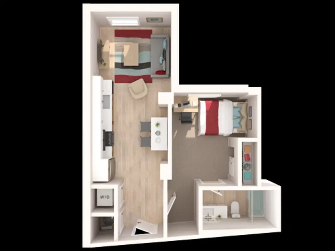 The Penny, College Station – 1 Bed 1 Bath | The Lucky