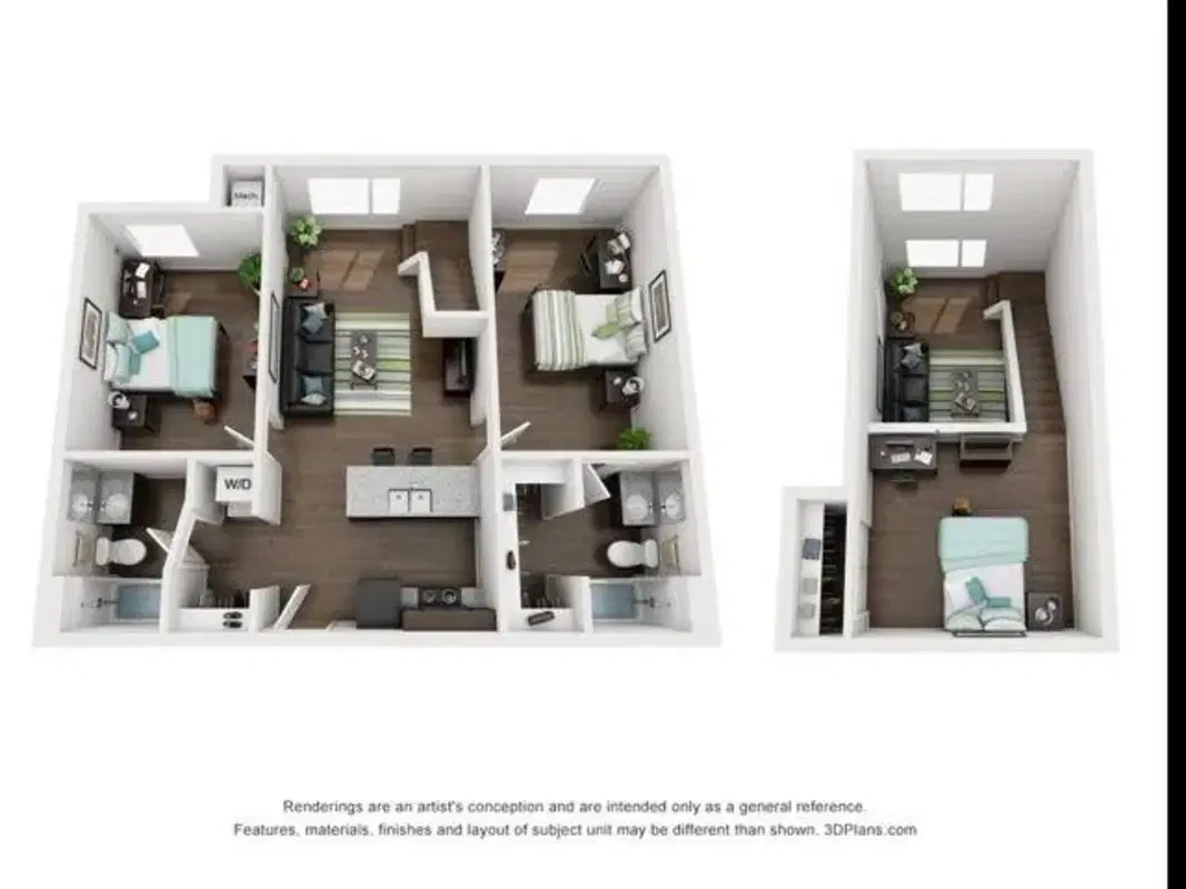 Prime Place Lincoln, Lincoln – Room in a 3 Bed 2 Bath | 3.2 Loft Furnished