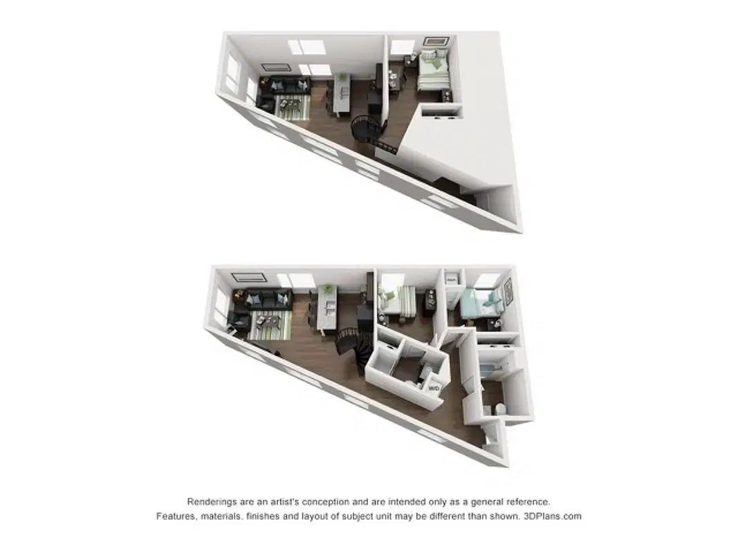 The Arrow, Minneapolis – Room in 3 Bedroom 2 Bathroom | 3.2 Loft A