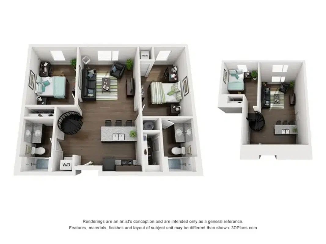 The Arrow, Minneapolis – Room in 3 Bedroom 2 Bathroom | 3.2 Loft
