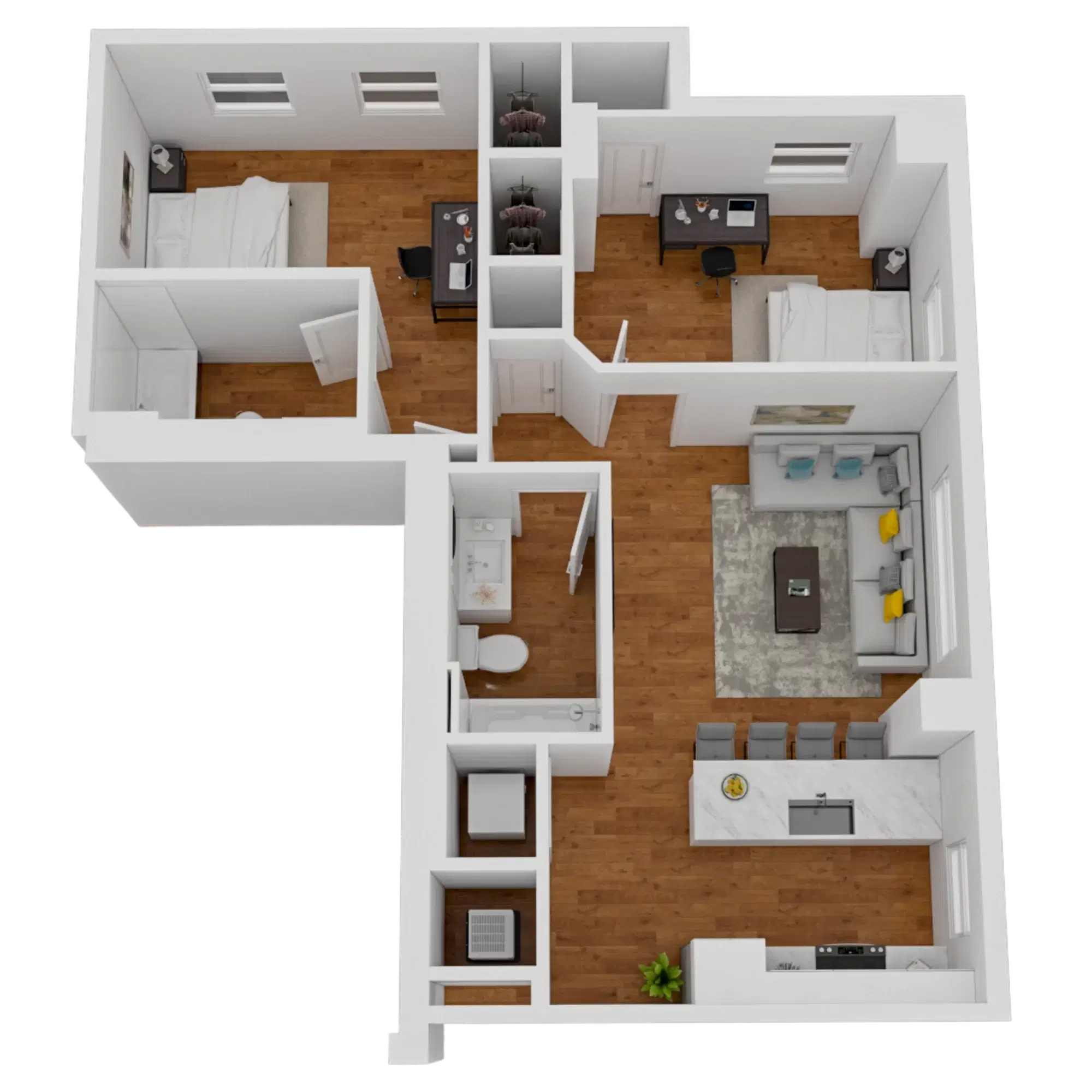 The Ross, Salisbury – Room in 2 Bedroom 2 Bathroom | B2