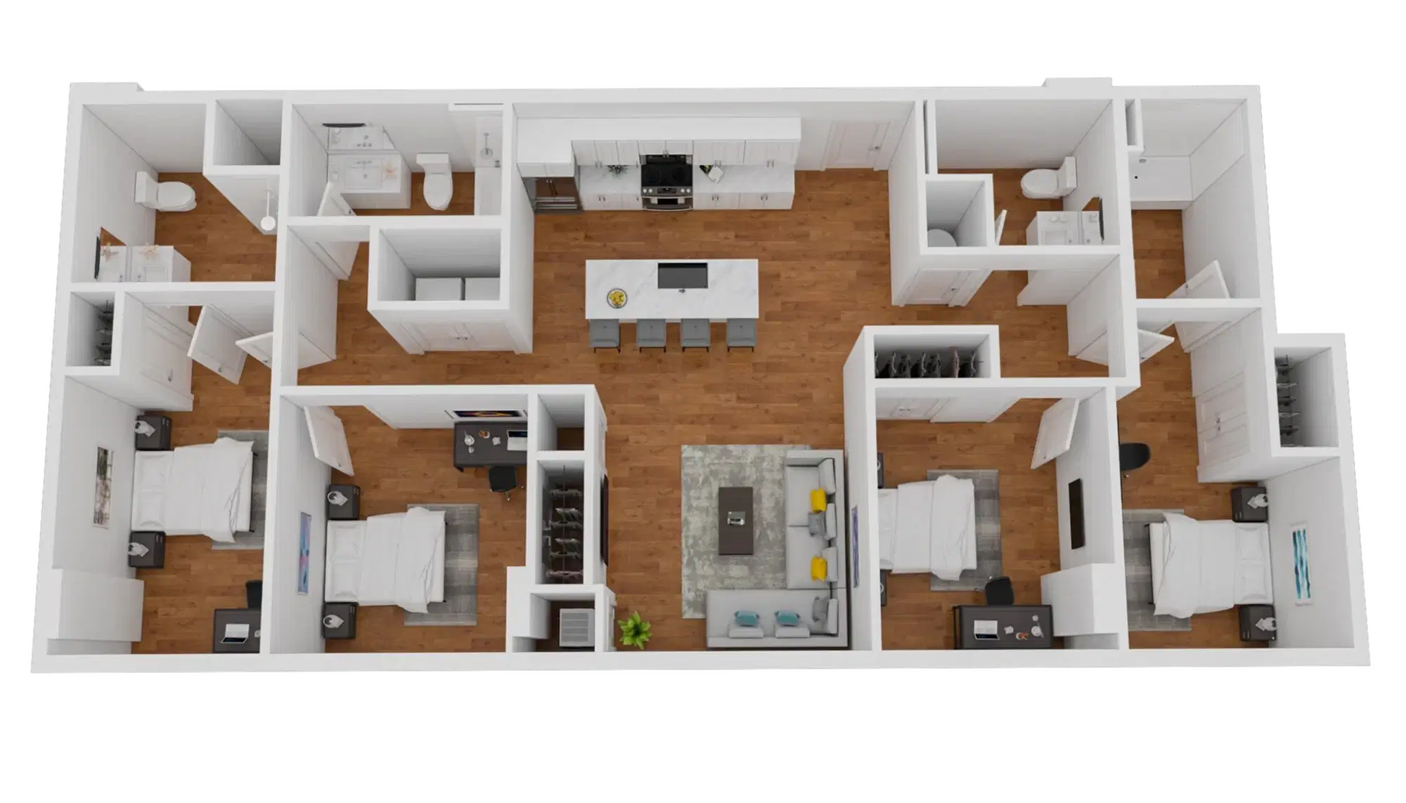 The Ross, Salisbury – Room in 4 Bedroom 4 Bathroom | D2