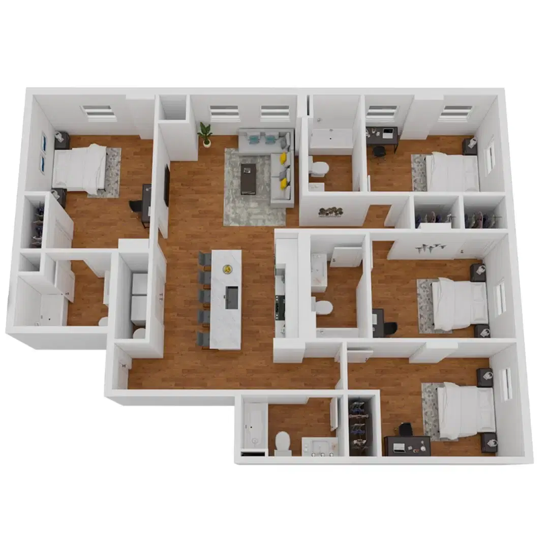 The Ross, Salisbury – Room in 4 Bedroom 4 Bathroom | D8