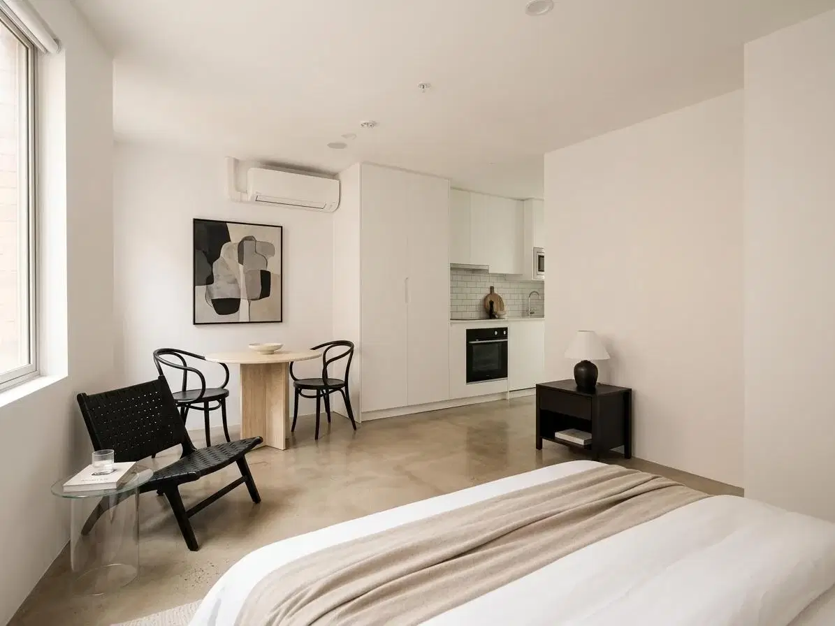1 Bedroom Apartment, 26 Sparkes St, Camperdown, Australia NSW 2050 – Bedroom