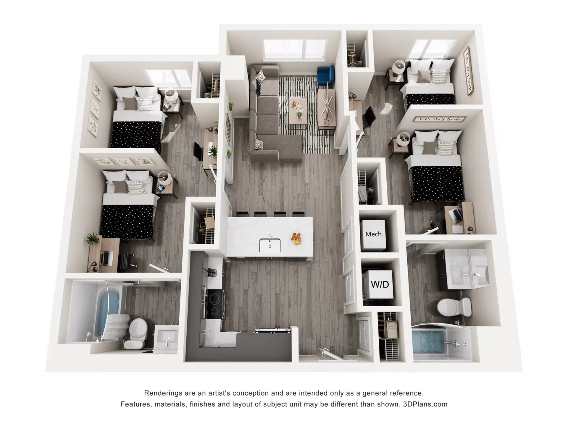 The Standard Los Angeles, Los Angeles – Room in 2 Bedroom 2 Bathroom | Bexley