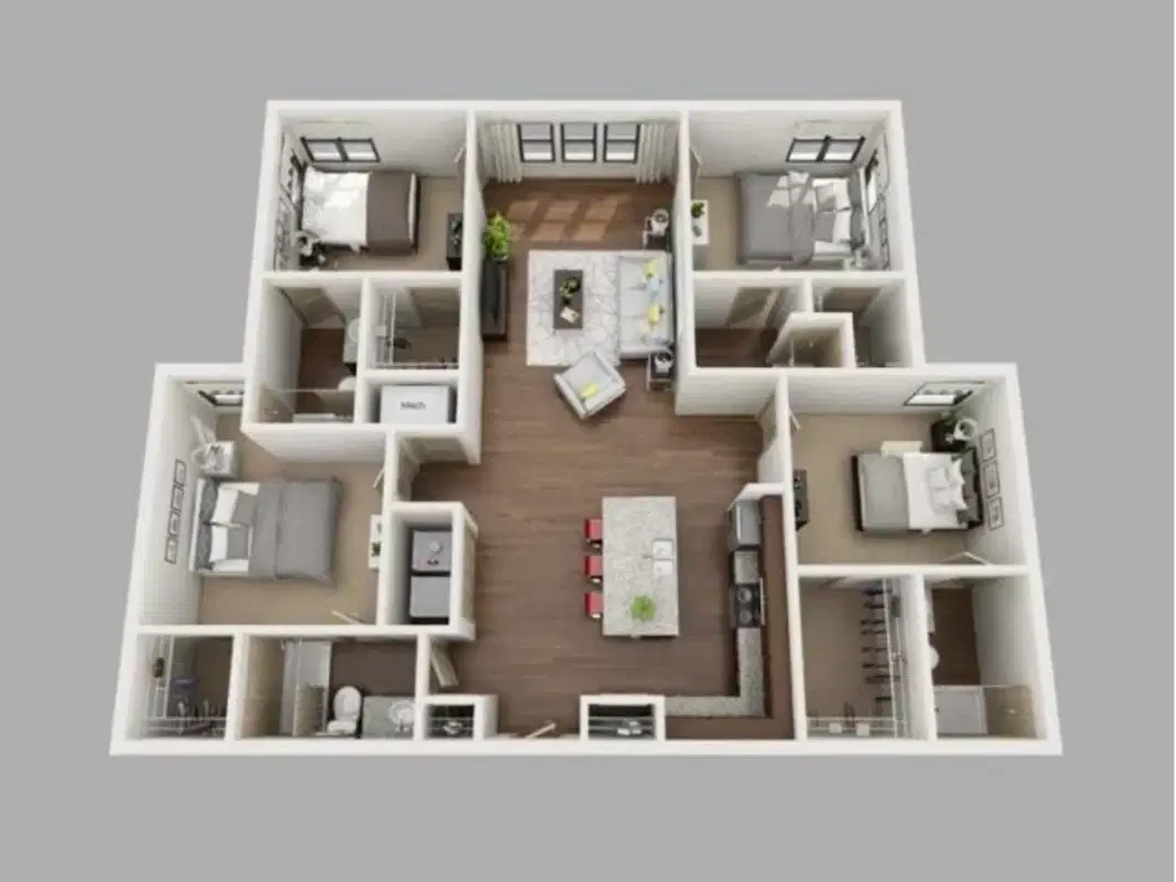 Eclipse On Broad, Athens – Room in a 4 Bed 4 Bath | The Flat