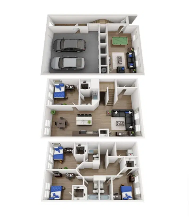 The Ridge Clemson, Clemson – Room in a 4 Bed 4.5 Bath | 4x4.5