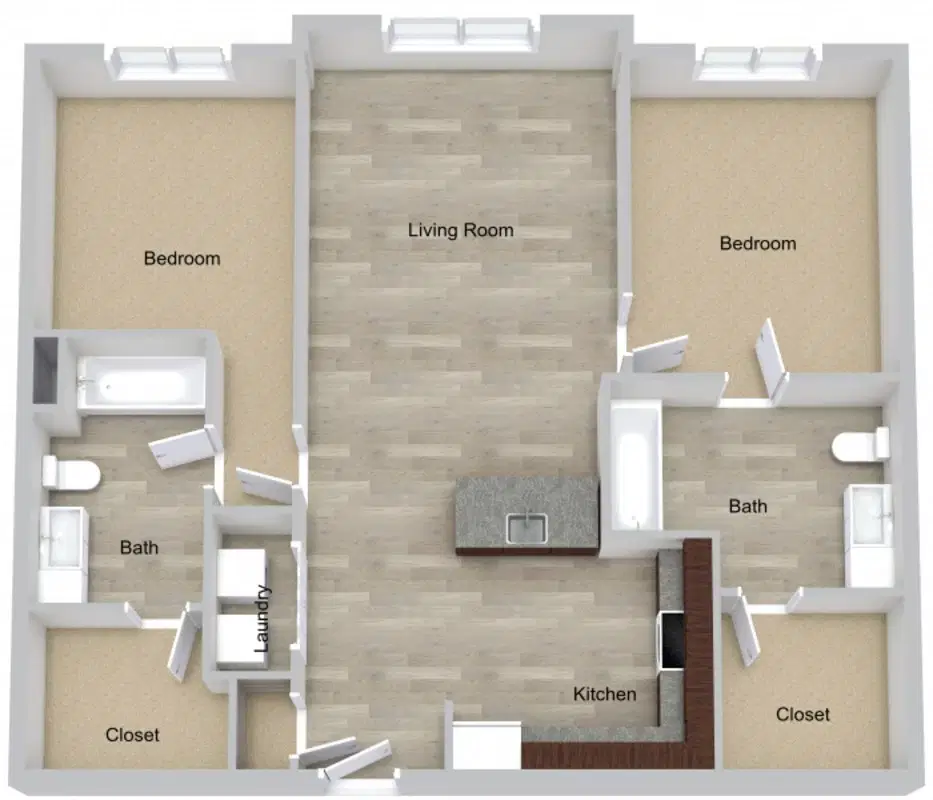 Hawks Landing, Cape Girardeau – Two Bedroom