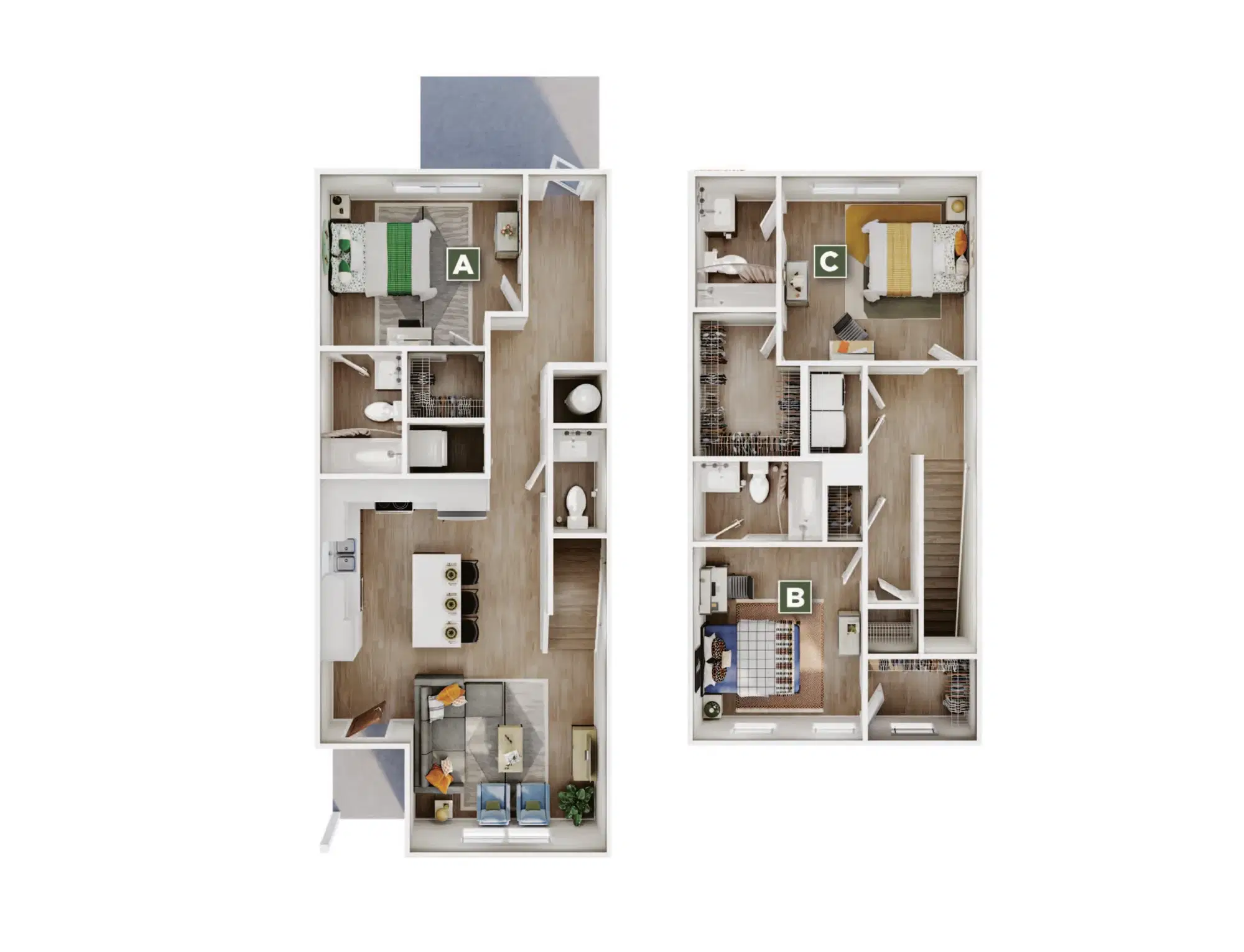 Narrative at Columbia, Columbia – Room in a 3 Bedroom 3.5 Bathroom - Athena