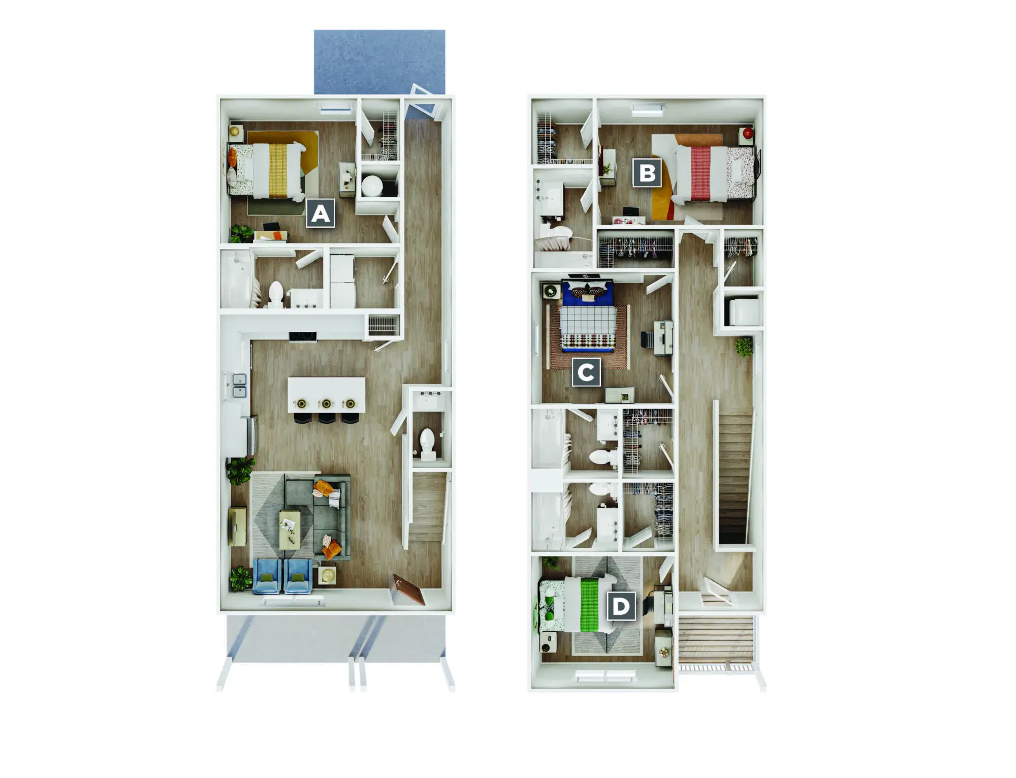 Narrative at Columbia, Columbia – Room in a 4 Bedroom 4.5 Bathroom - Holman
