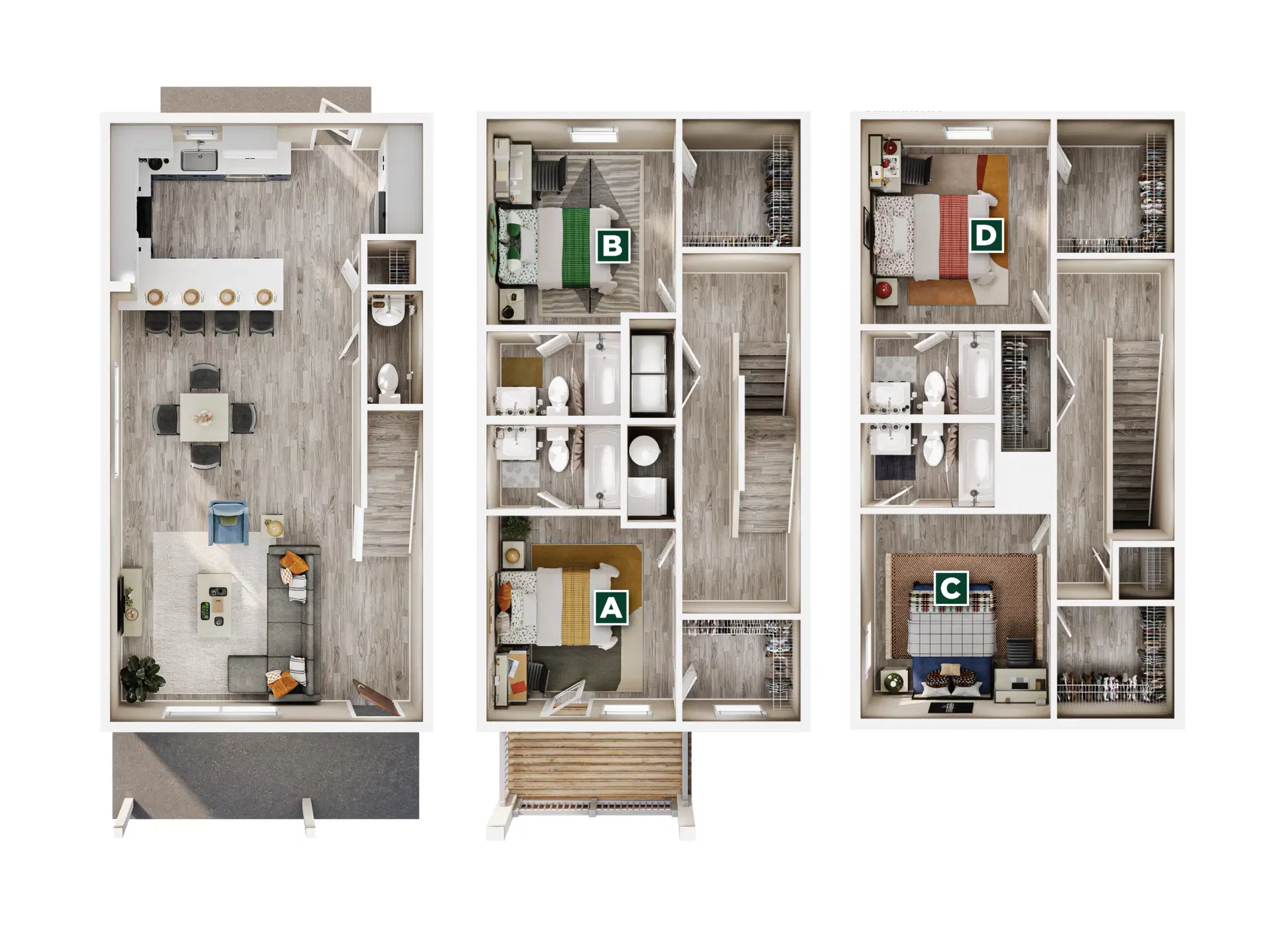 The Retreat Bunn Hill, New York – Room in a 4 Bedroom 4.5 Bathroom - Stafford