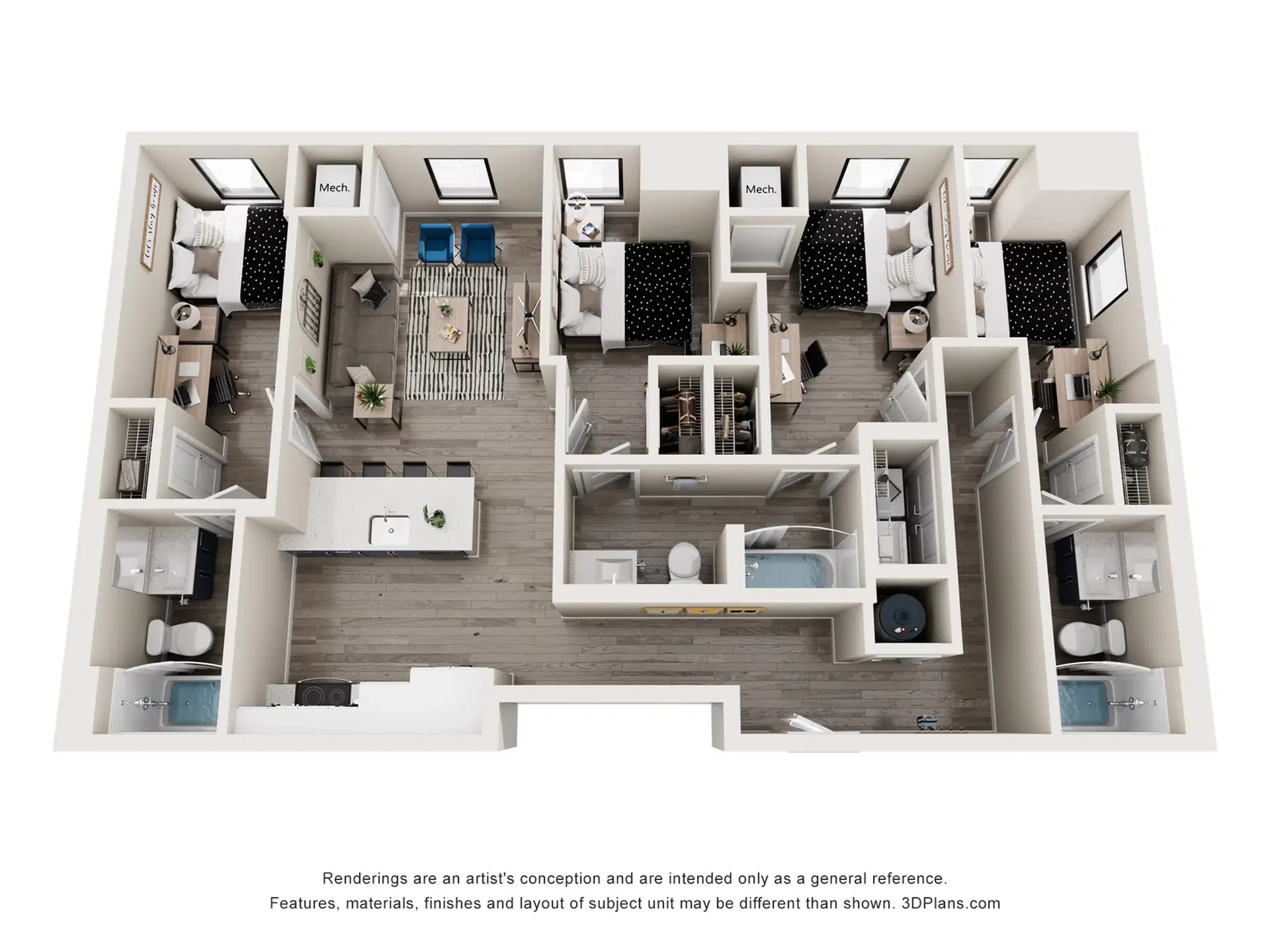The Mark Philadelphia, Philadelphia – Room in 4 Bedroom 3 Bathroom | Mt. Vernon