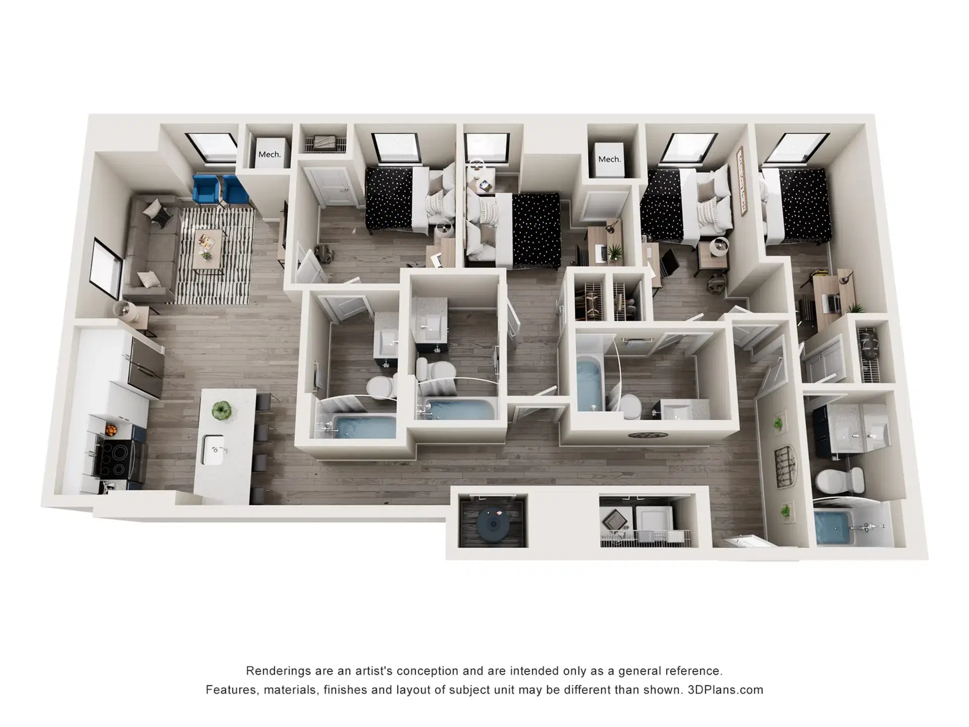 The Mark Philadelphia, Philadelphia – Room in 4 Bedroom 4 Bathroom | Noble