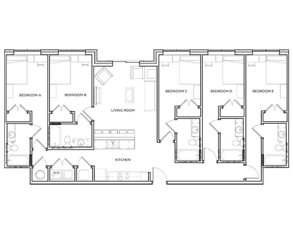 The Mark Athens, Athens – Room in a 5 Bed 5 Bath | Greenwich