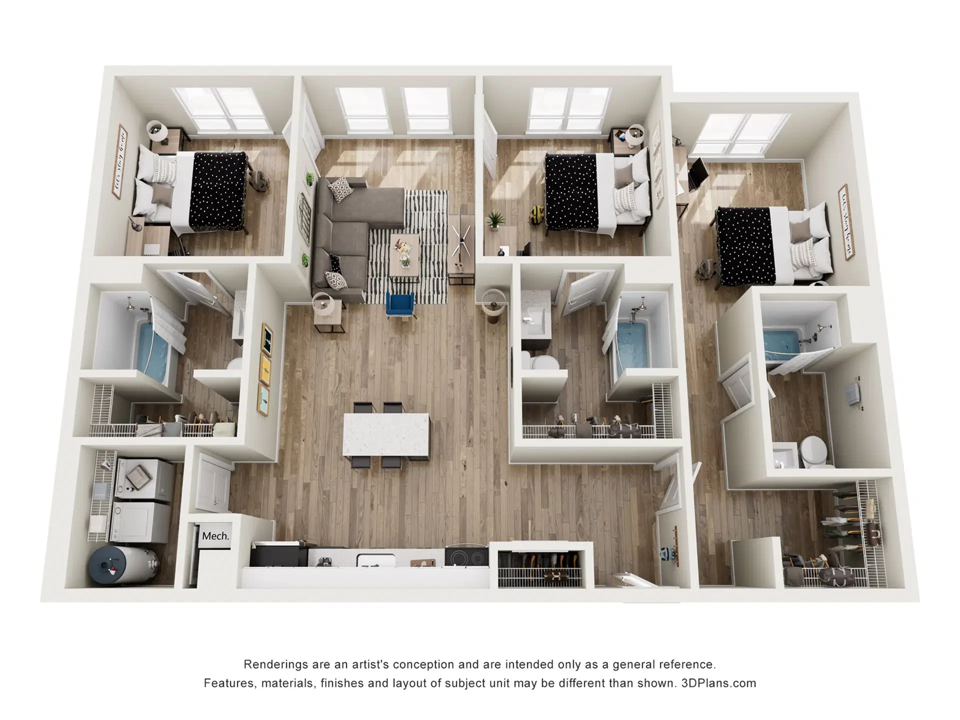 The Mark Fort Collins, Fort Collins – Room in 3 Bedroom 3 Bathroom | Canyon